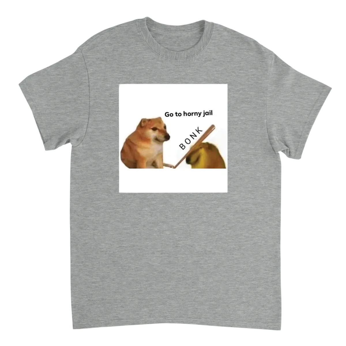 Bonk! Go To Horny Jail Meme T-Shirt