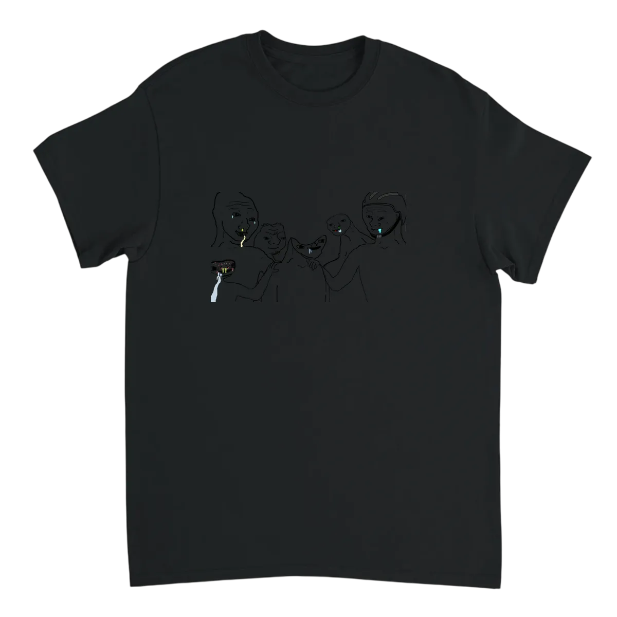 Brainlet T-Shirt White T-Shirts Photo 3