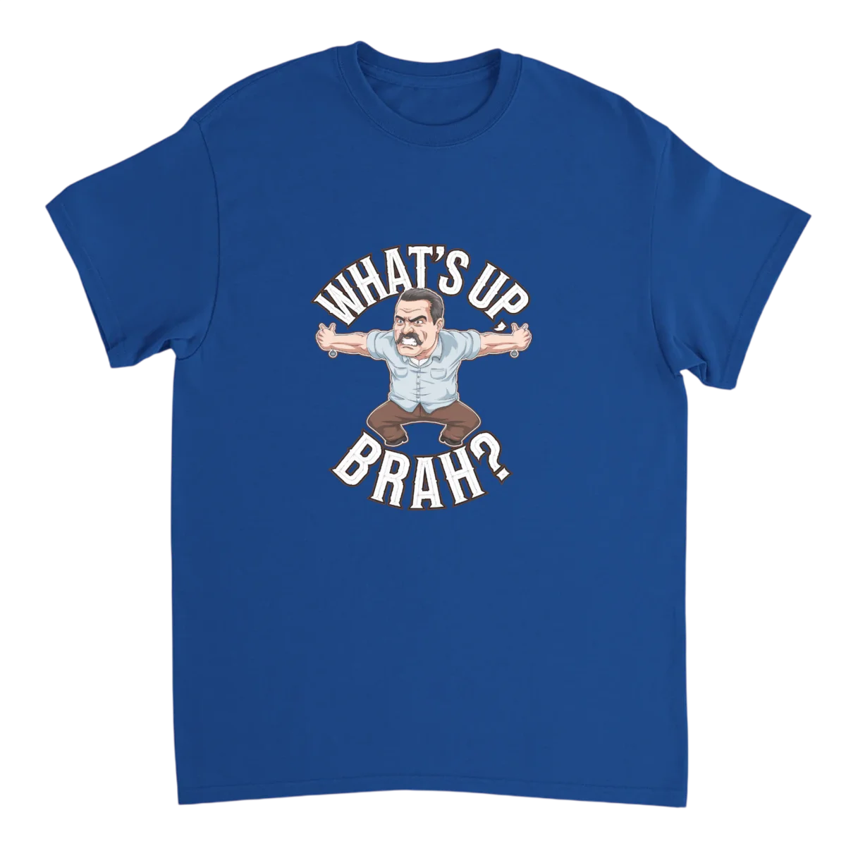 Bro Down What's Up Brah Graphic Tee
