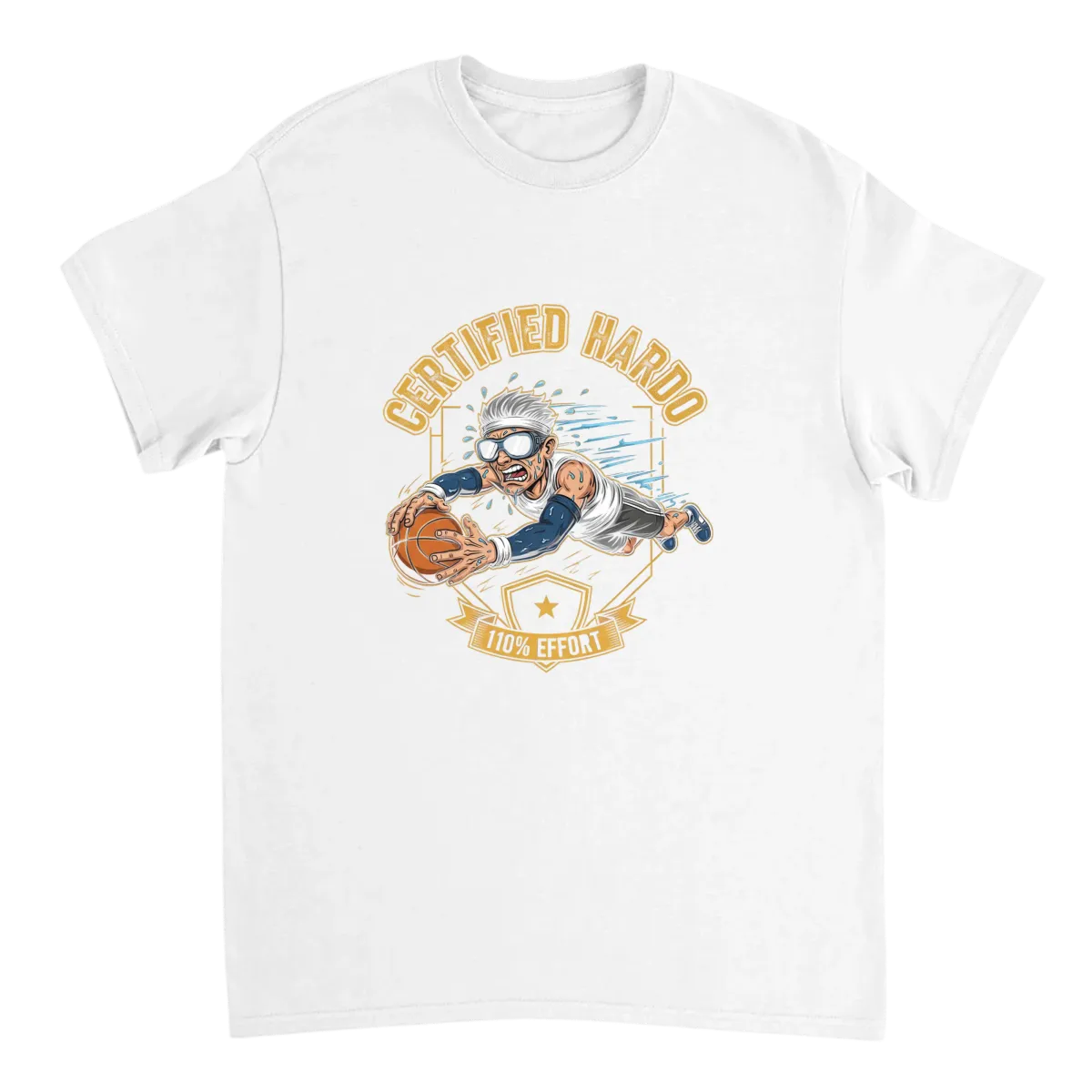 Certified Hardo Graphic T-Shirt - White T-Shirts (ZeitZwag Streetwear)