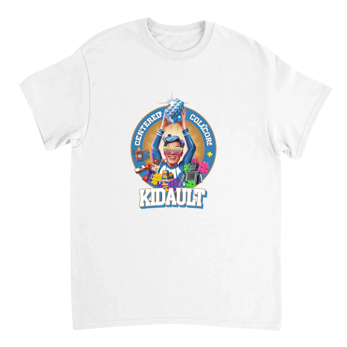 Certified Kidult Graphic T-Shirt - White T-Shirts (ZeitZwag Streetwear)