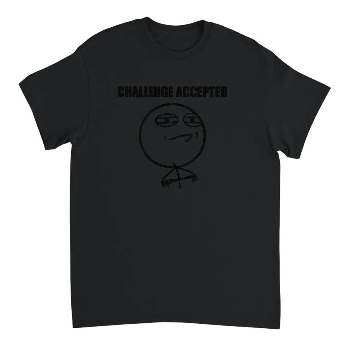 Challenge Accepted Meme Tee - Conquer It All!