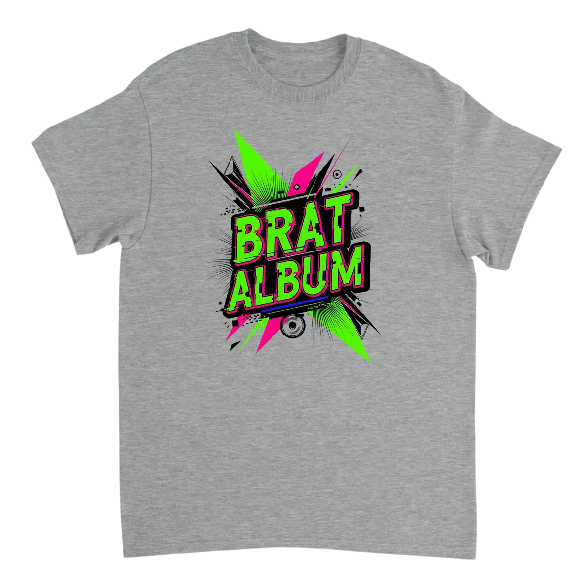 Charli XCX Brat Album Pop Culture Tee White T-Shirts Photo 4