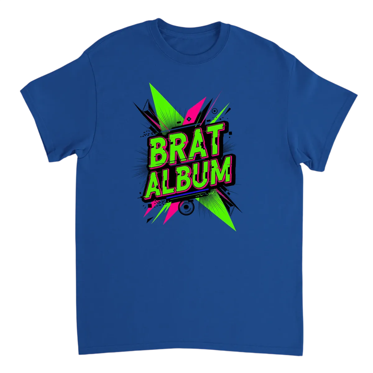 Charli XCX Brat Album Pop Culture Tee T-Shirts - Royal