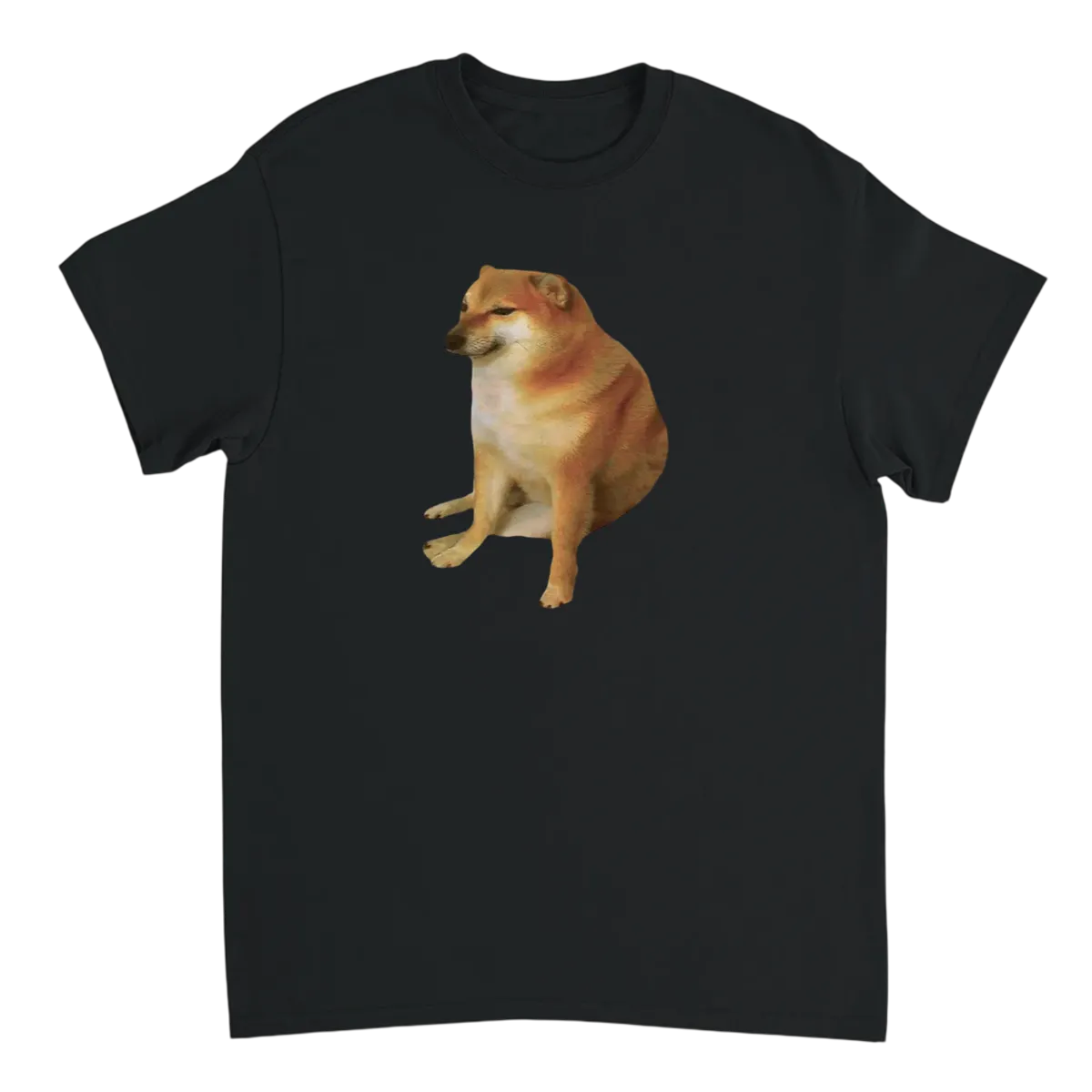 Cheems: Amteeing for Comfort T-Shirt White T-Shirts Photo 2