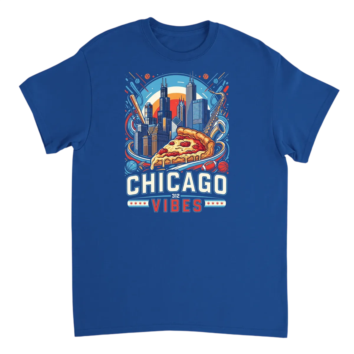 Chicago Vibes T-Shirt - Chi-Town Legend