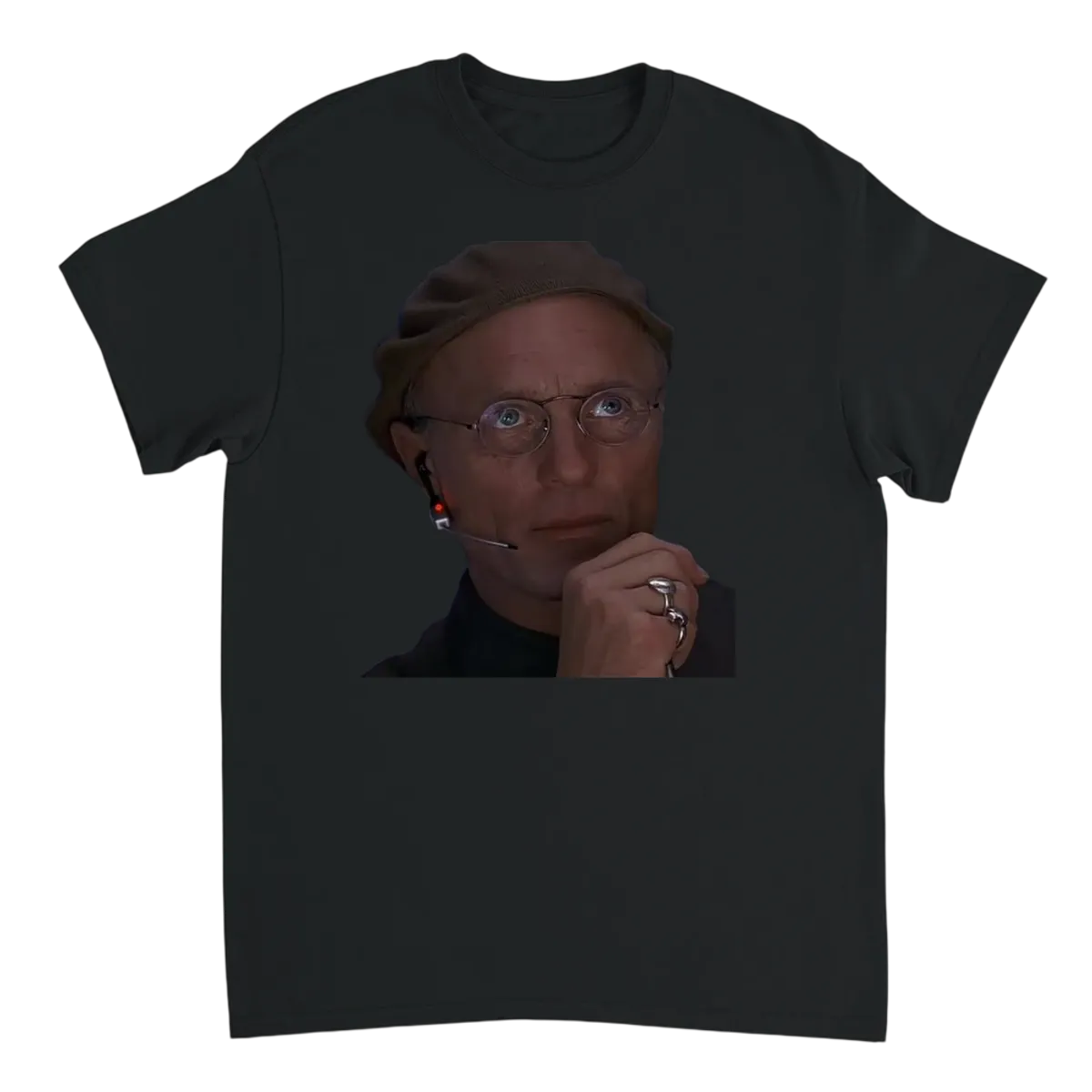 Christof Is Watching Truman Show Tee White T-Shirts Photo 2