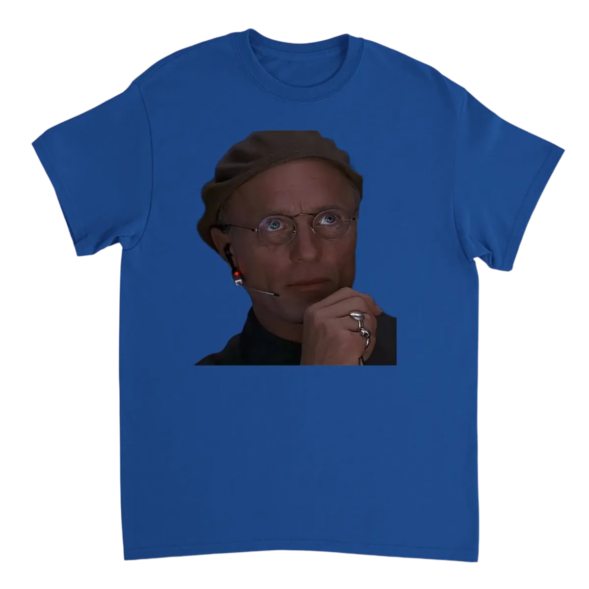 Christof Is Watching Truman Show Tee White T-Shirts Photo 5