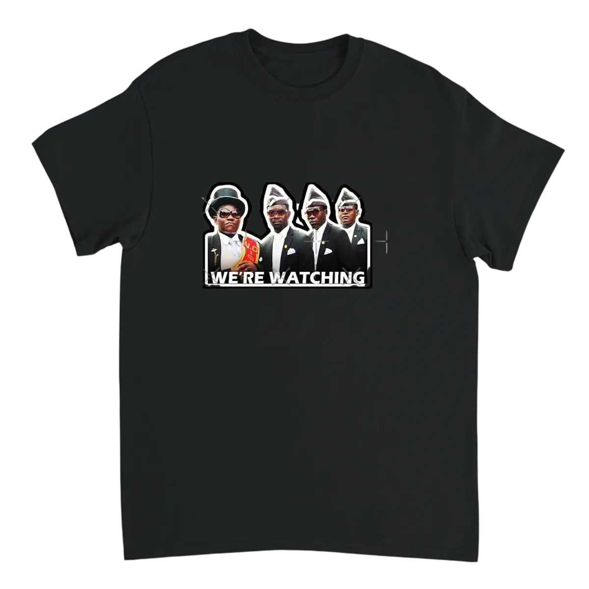 Coffin Dance Meme Tee - Legendary Pallbearers Red T-Shirts Photo 4