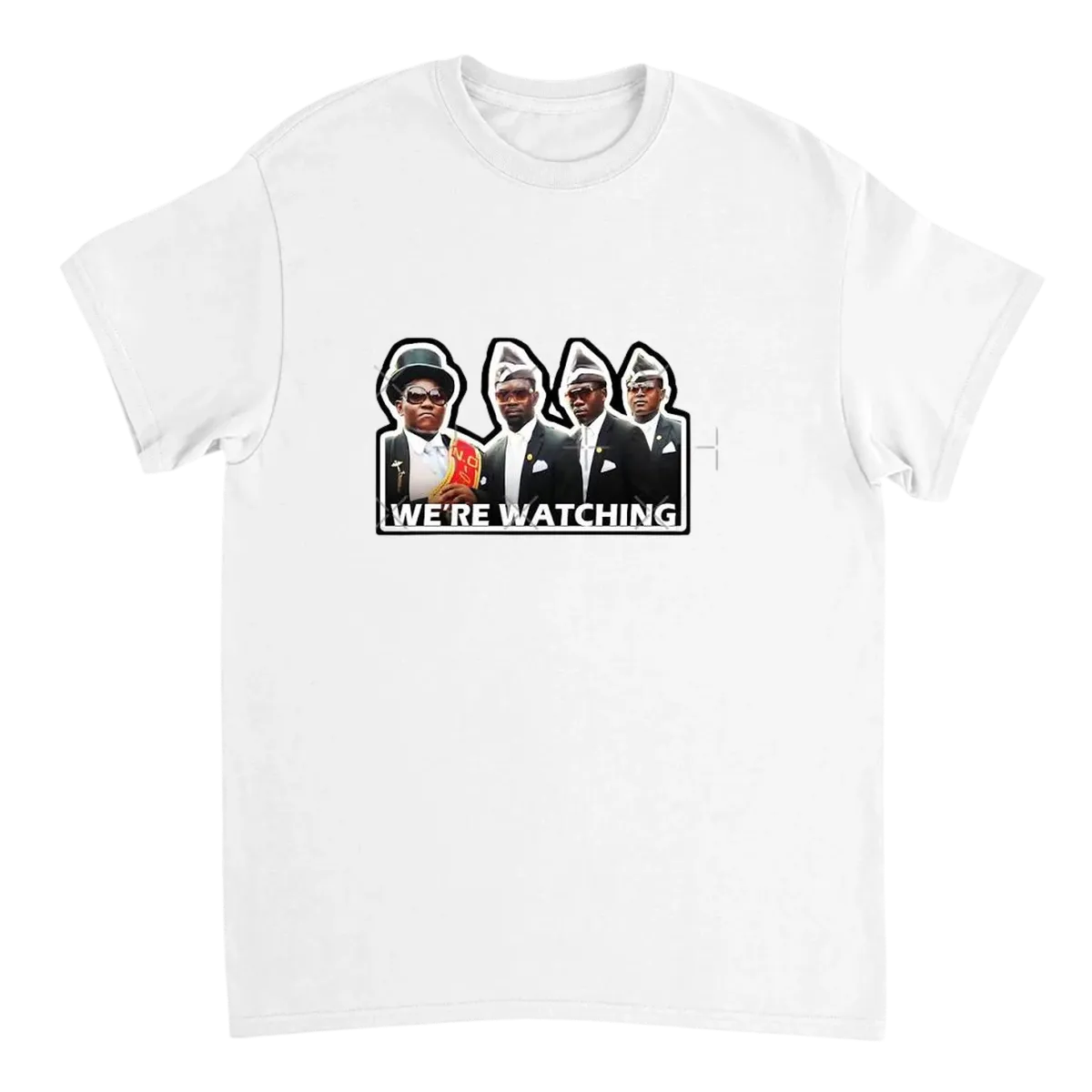 Coffin Dance Meme Tee - Legendary Pallbearers T-Shirts - White