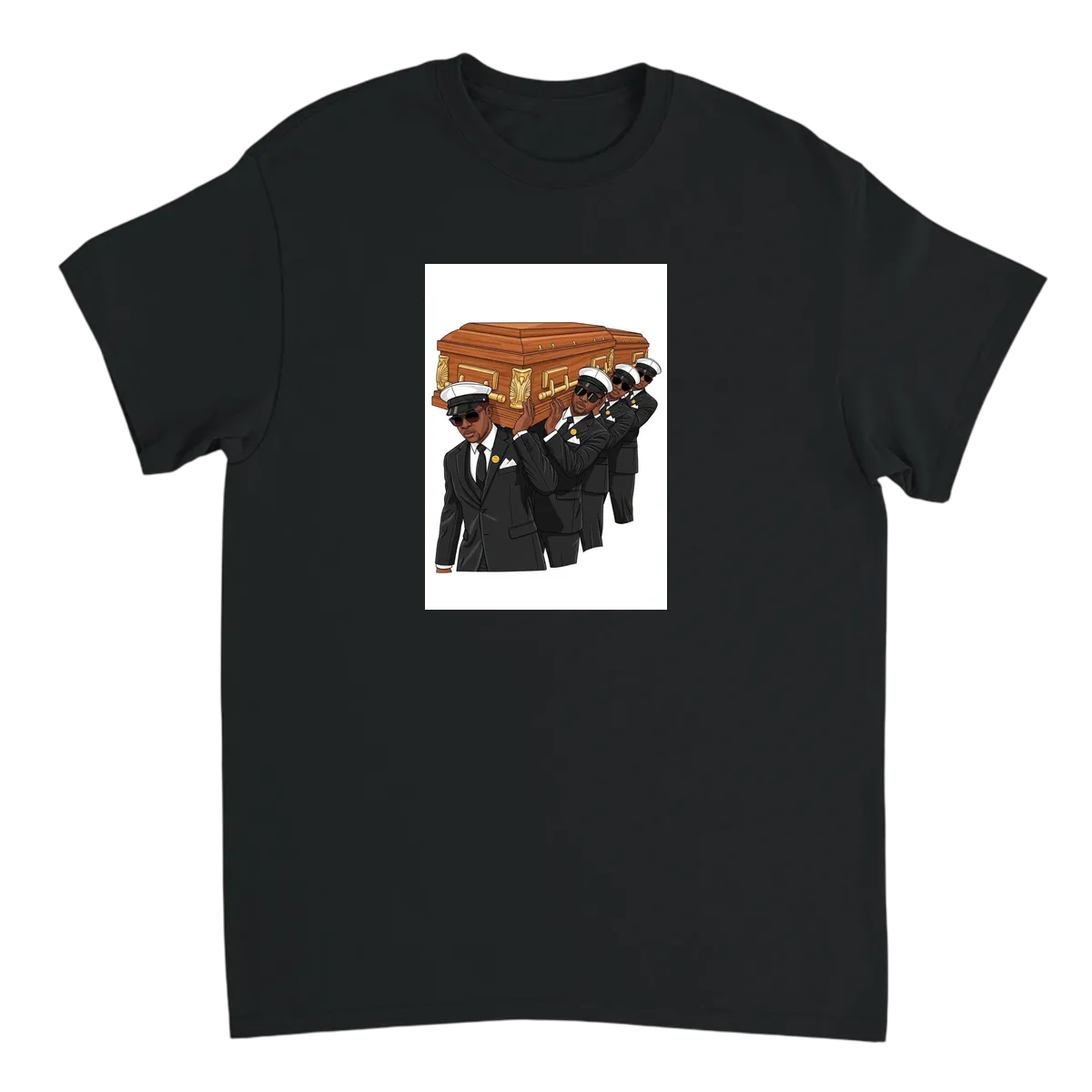 Coffin Dance Meme Tee T-Shirts - Black