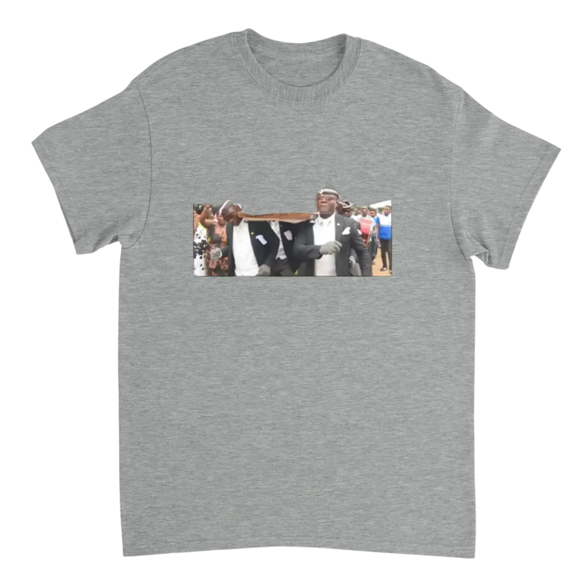 Coffin Dance Meme Tee - White T-Shirts (ZeitZwag Streetwear)