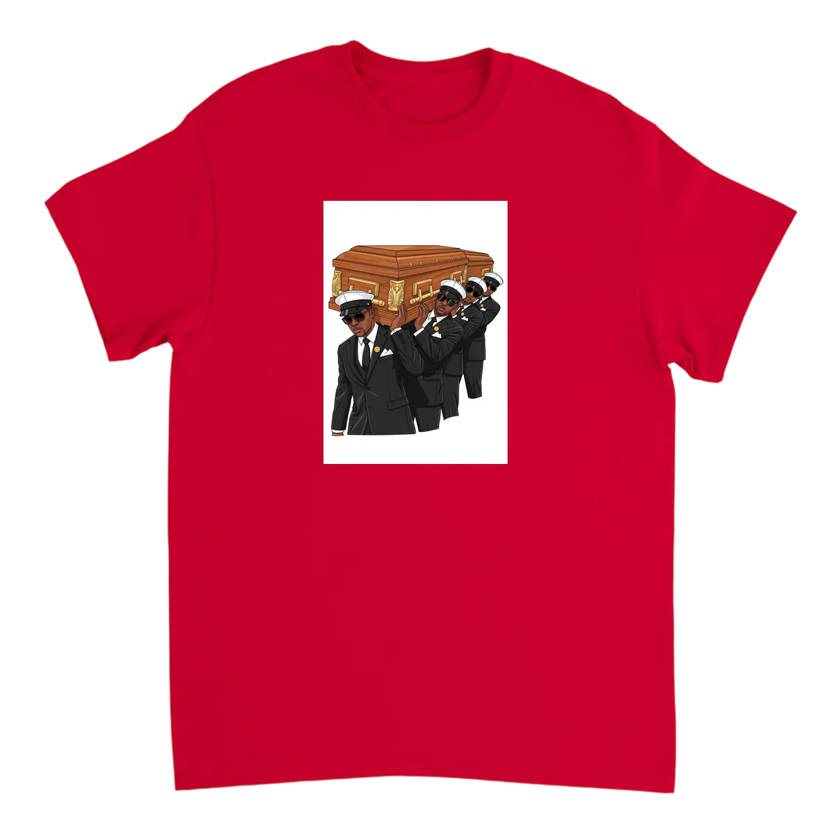 Coffin Dance Meme Tee White T-Shirts Photo 4