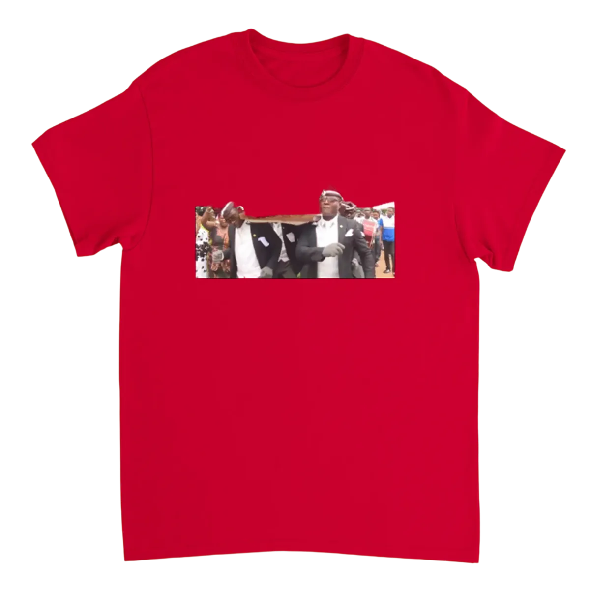 Coffin Dance Meme Tee White T-Shirts Photo 4
