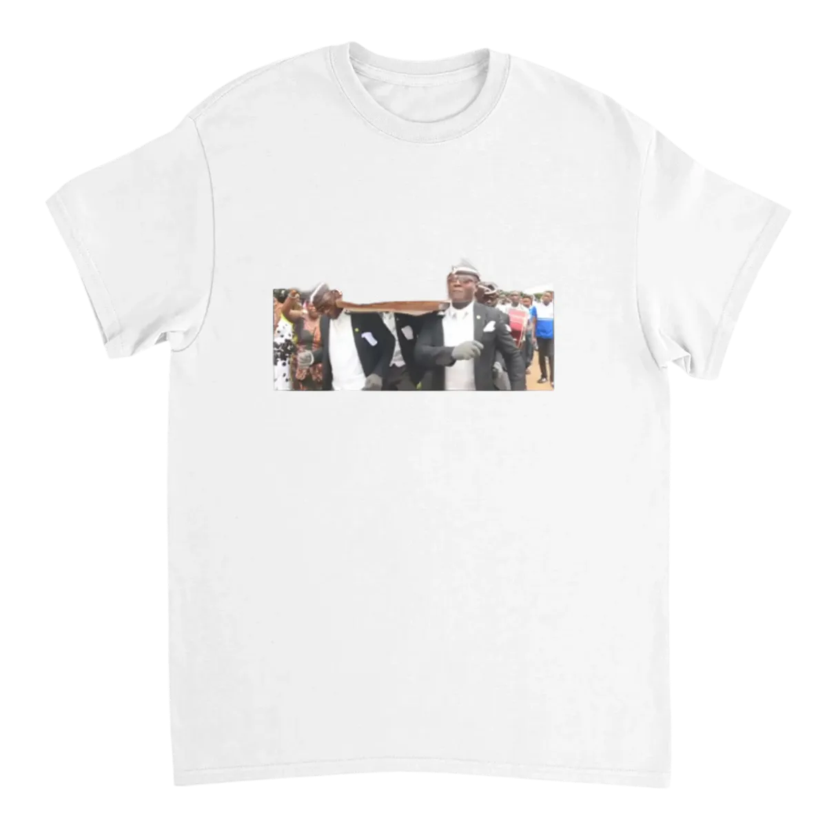 Coffin Dance Meme Tee White T-Shirts Photo 2