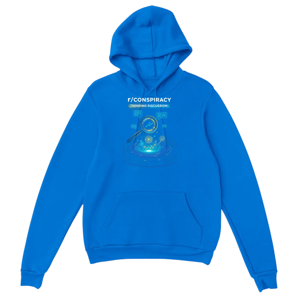 Conspiracy Theories Trending Discussion Hoodie White Hoodies Photo 5