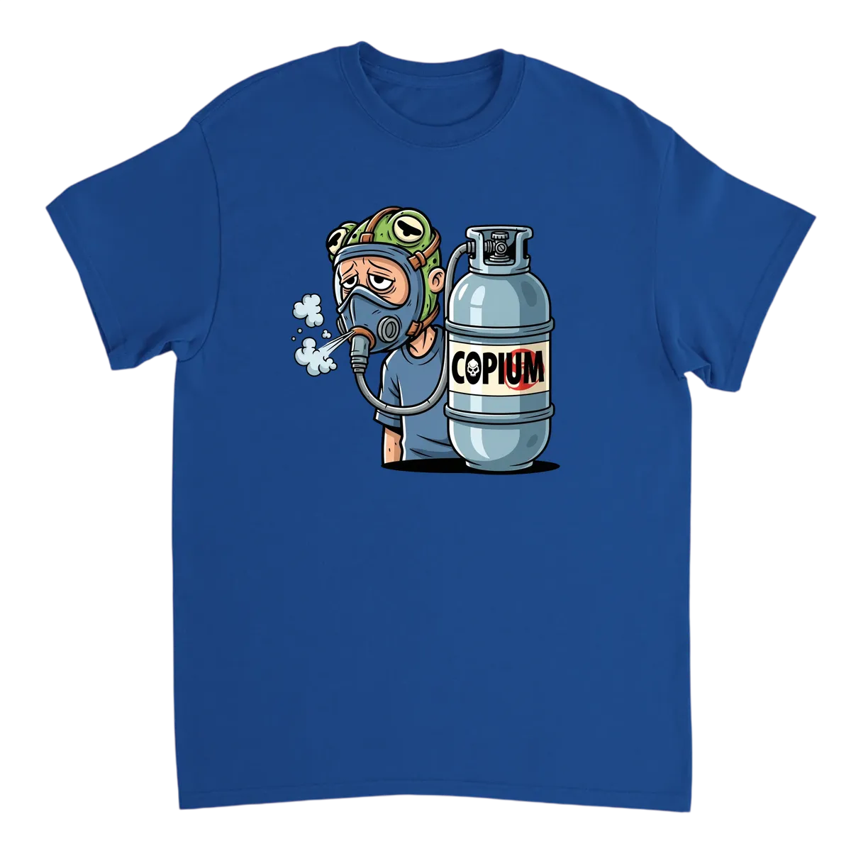 Copium Meme Tee T-Shirt Black T-Shirts Photo 4