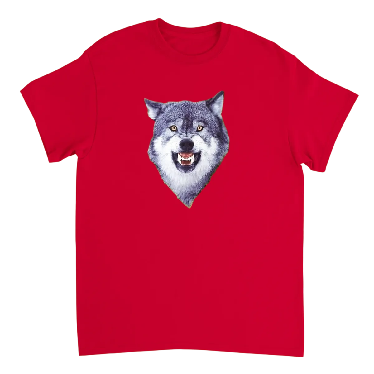 Courage Wolf Meme T-Shirt: Be Fearless! Black T-Shirts Photo 5