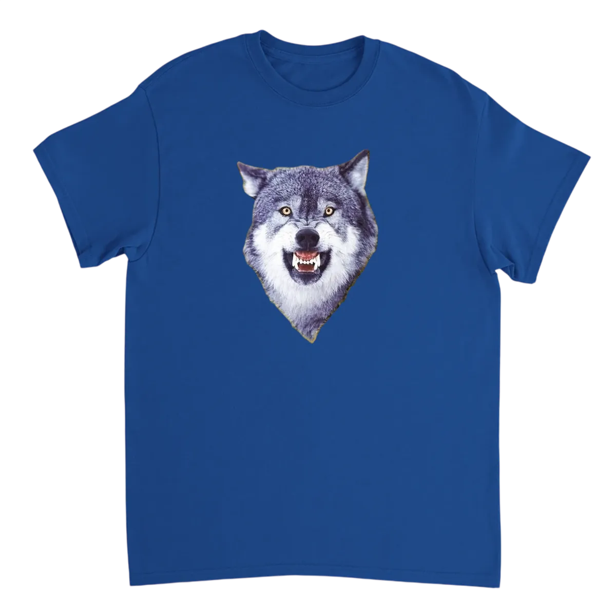 Courage Wolf Meme T-Shirt: Be Fearless! Black T-Shirts Photo 4