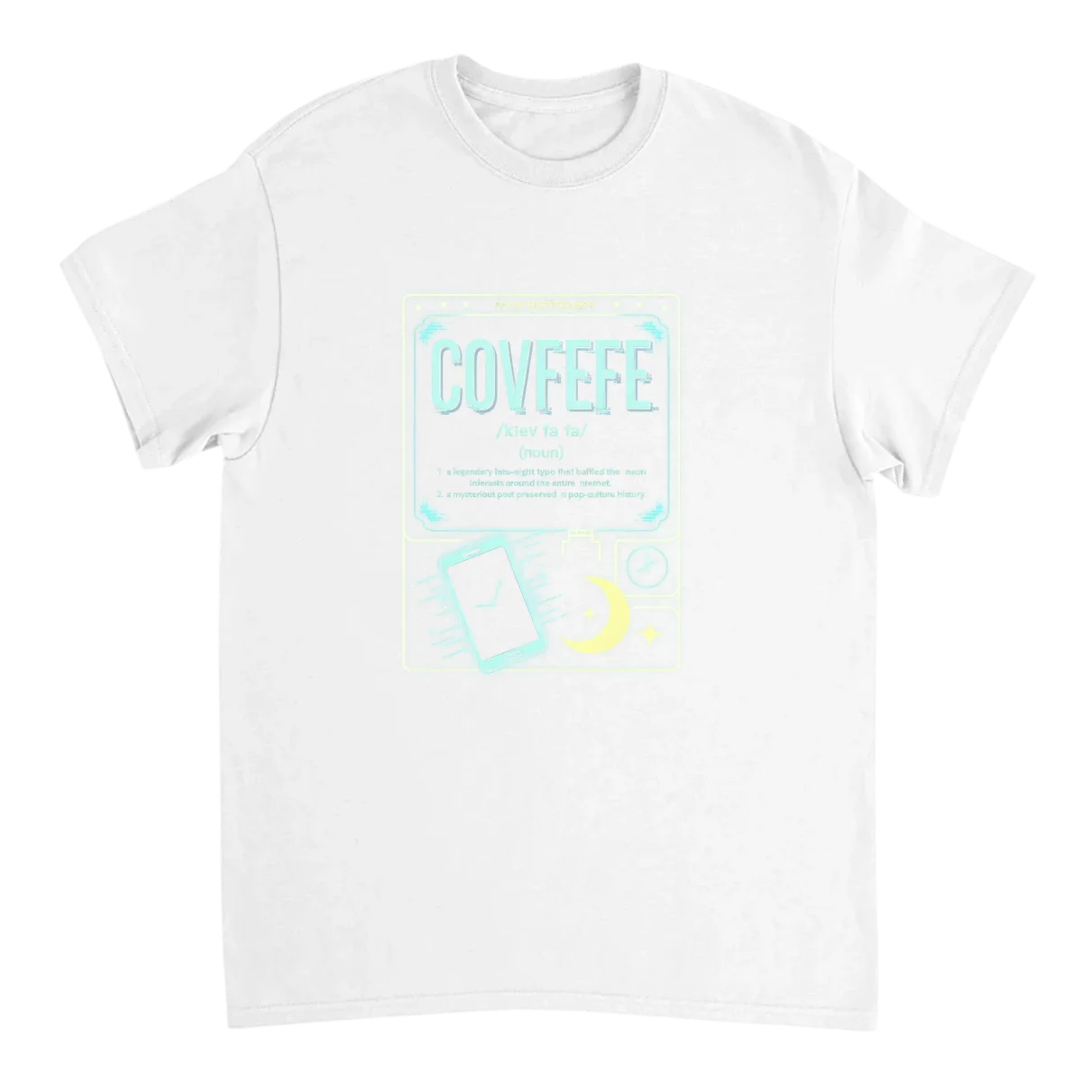 Covfefe Definition Tee - Typo Legend - White T-Shirts (ZeitZwag Streetwear)