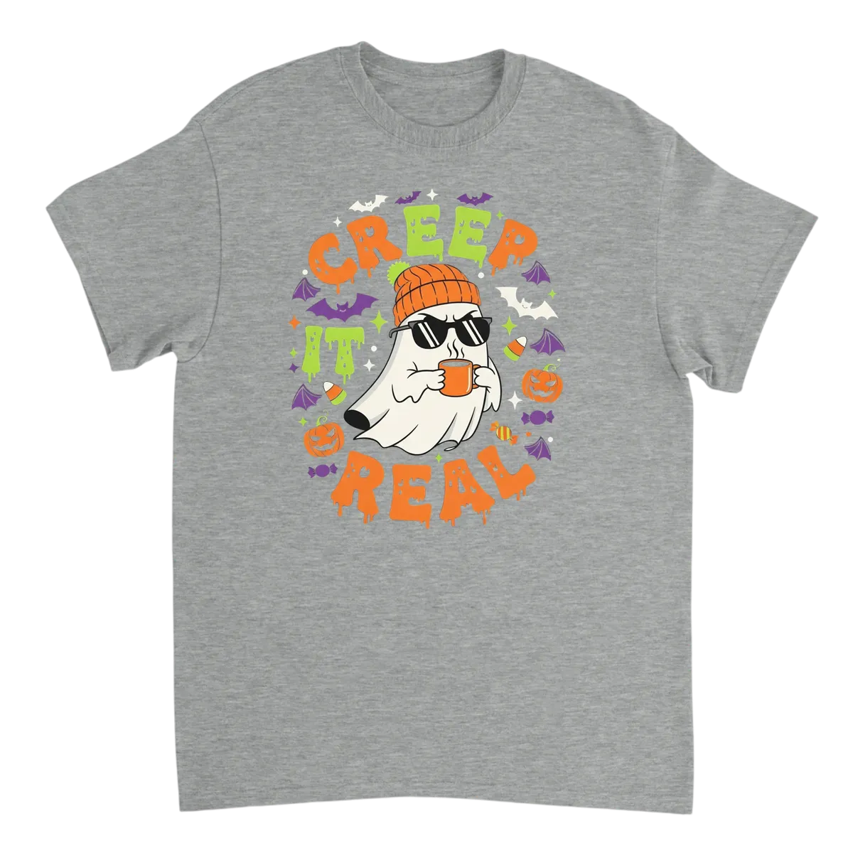 Creep It Real Graphic Tee White T-Shirts Photo 4