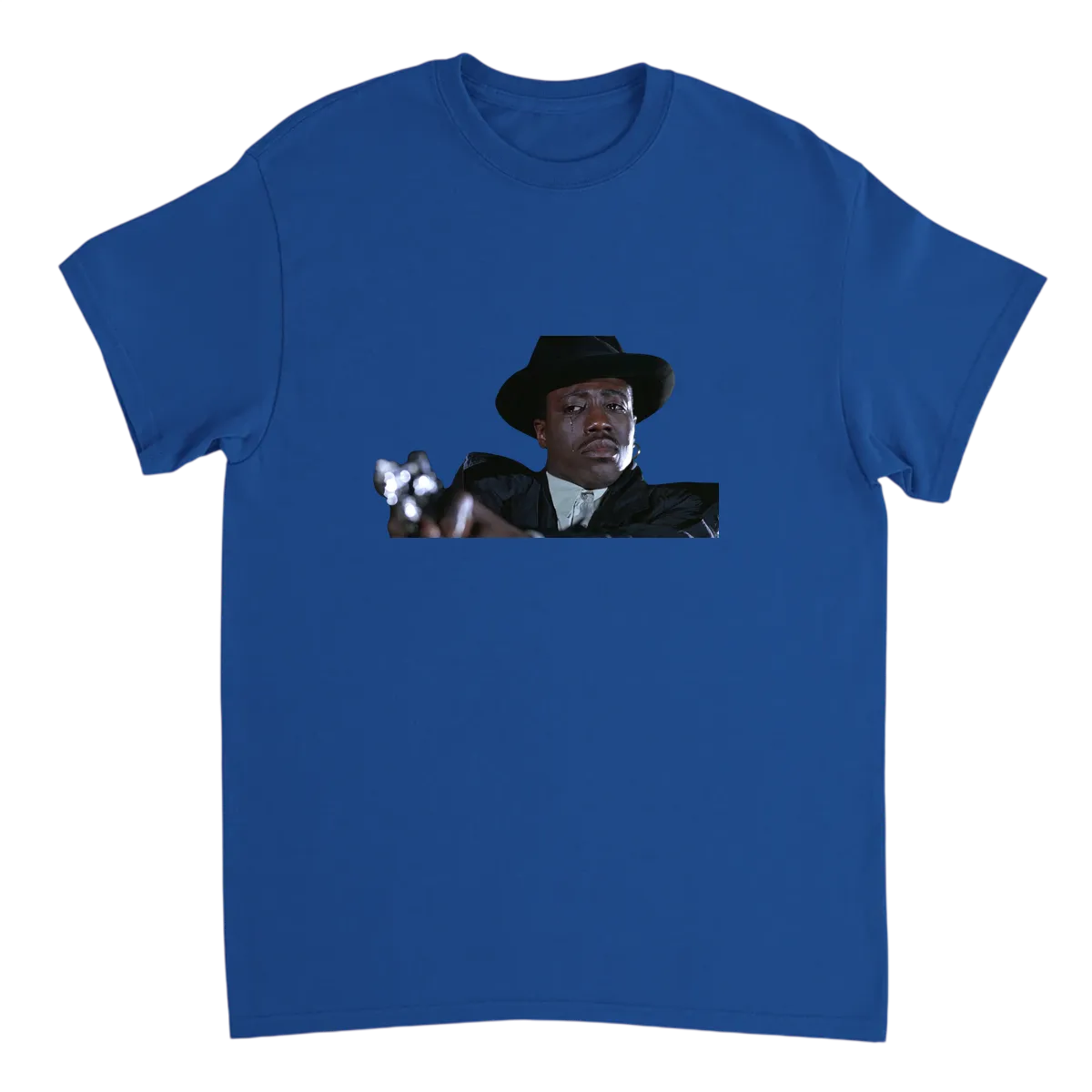 Crying Wesley Snipes T-Shirt T-Shirts - Royal