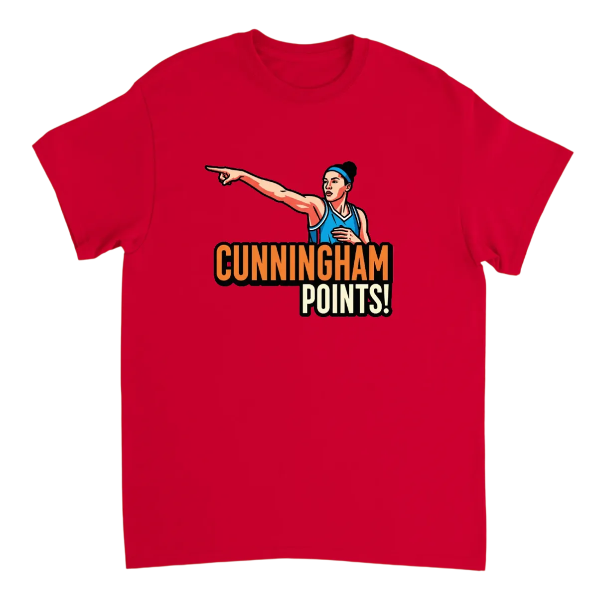 Cunningham Points! T-Shirt Black T-Shirts Photo 4