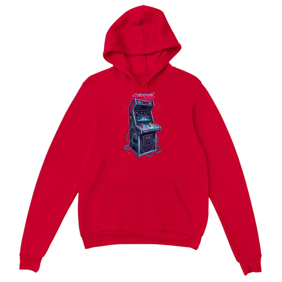 Cyberpunk Arcade Dreamer Hoodie White Hoodies Photo 4