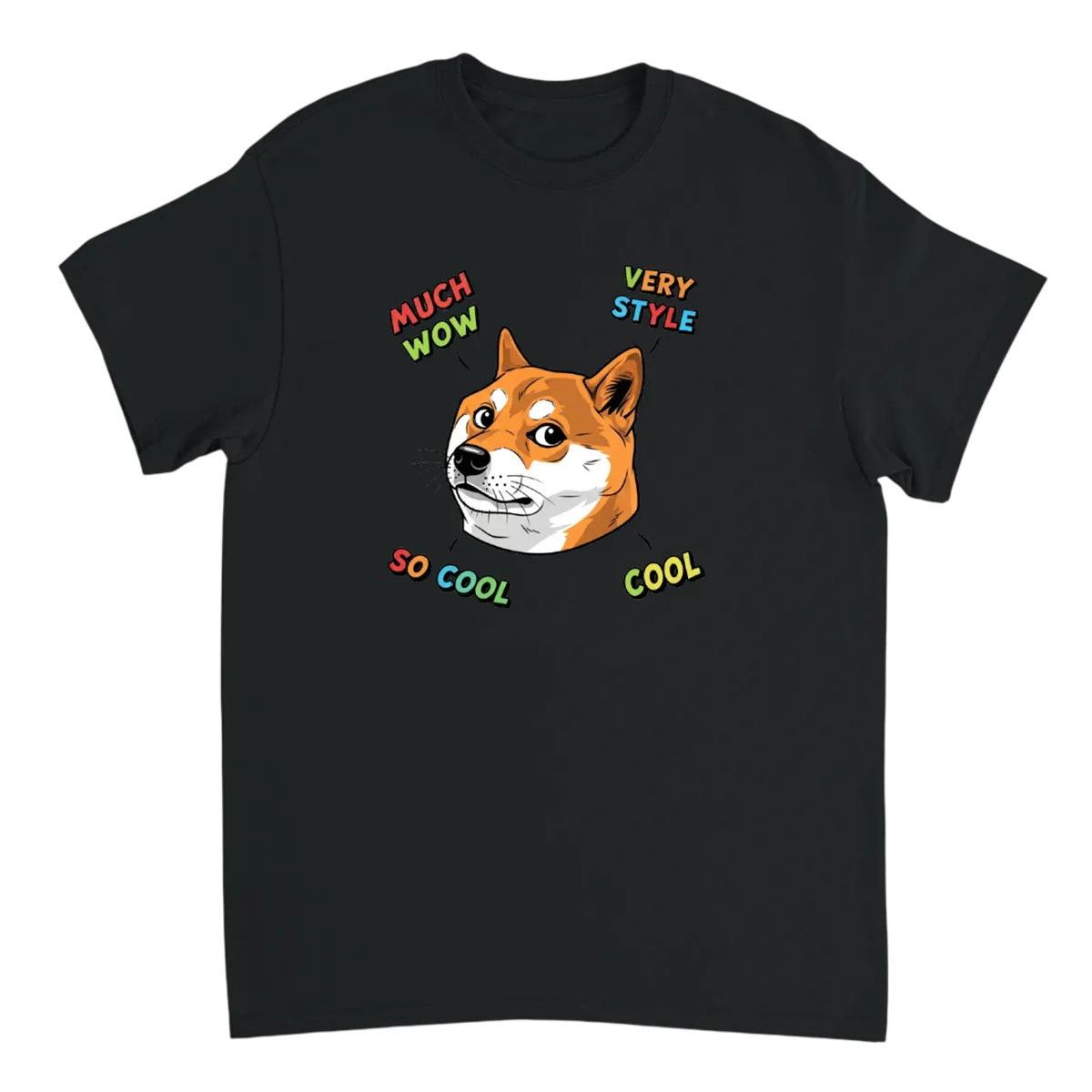 Doge Meme Tee T-Shirt White T-Shirts Photo 3