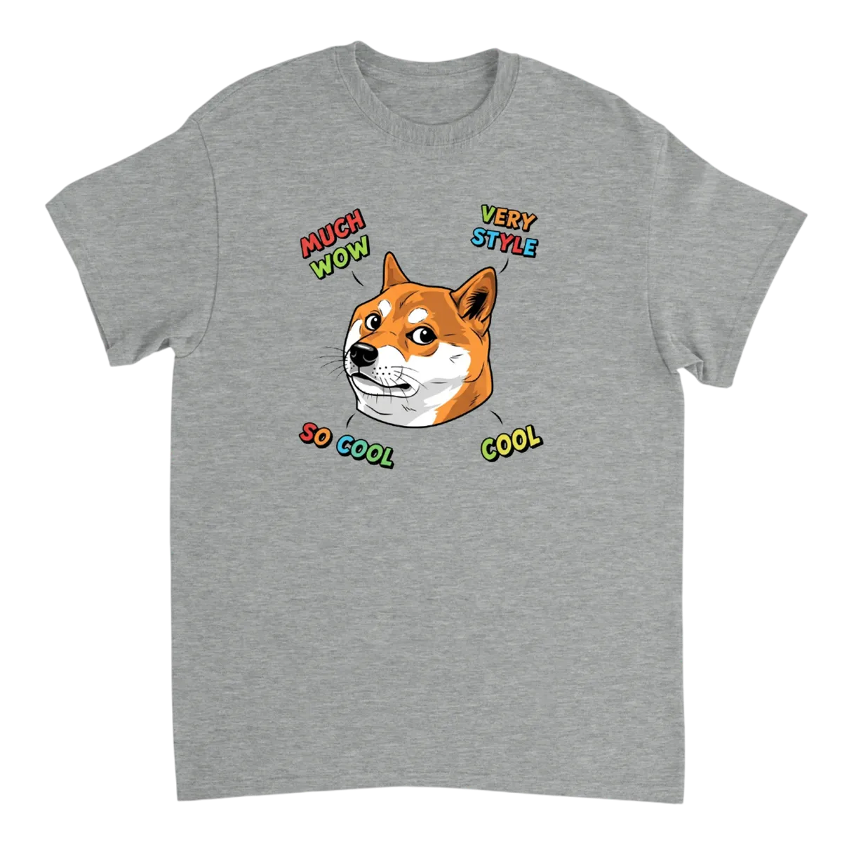 Doge Meme Tee T-Shirt White T-Shirts Photo 4