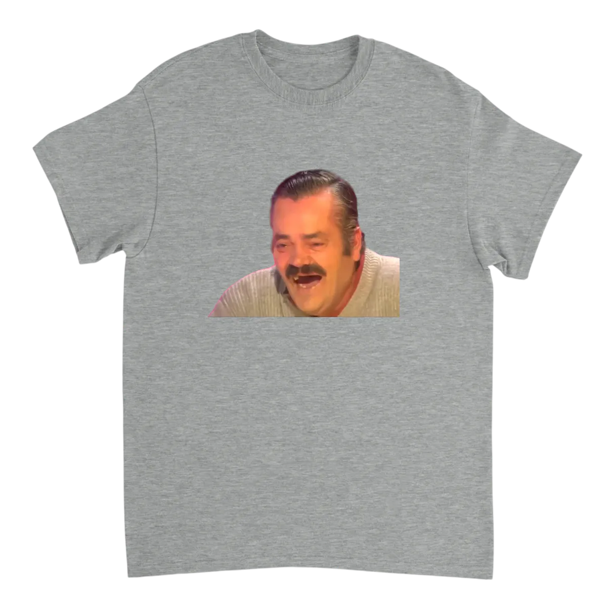 El Risitas KEKW Laughing Guy Meme T-Shirt White T-Shirts Photo 3