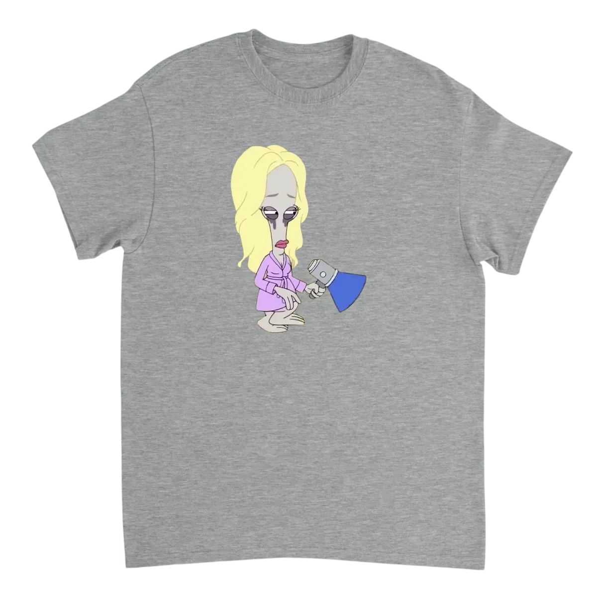 Emotional Alien Meltdown Tee Black T-Shirts Photo 2