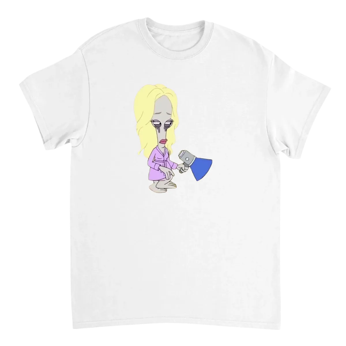 Emotional Alien Meltdown Tee Black T-Shirts Photo 5