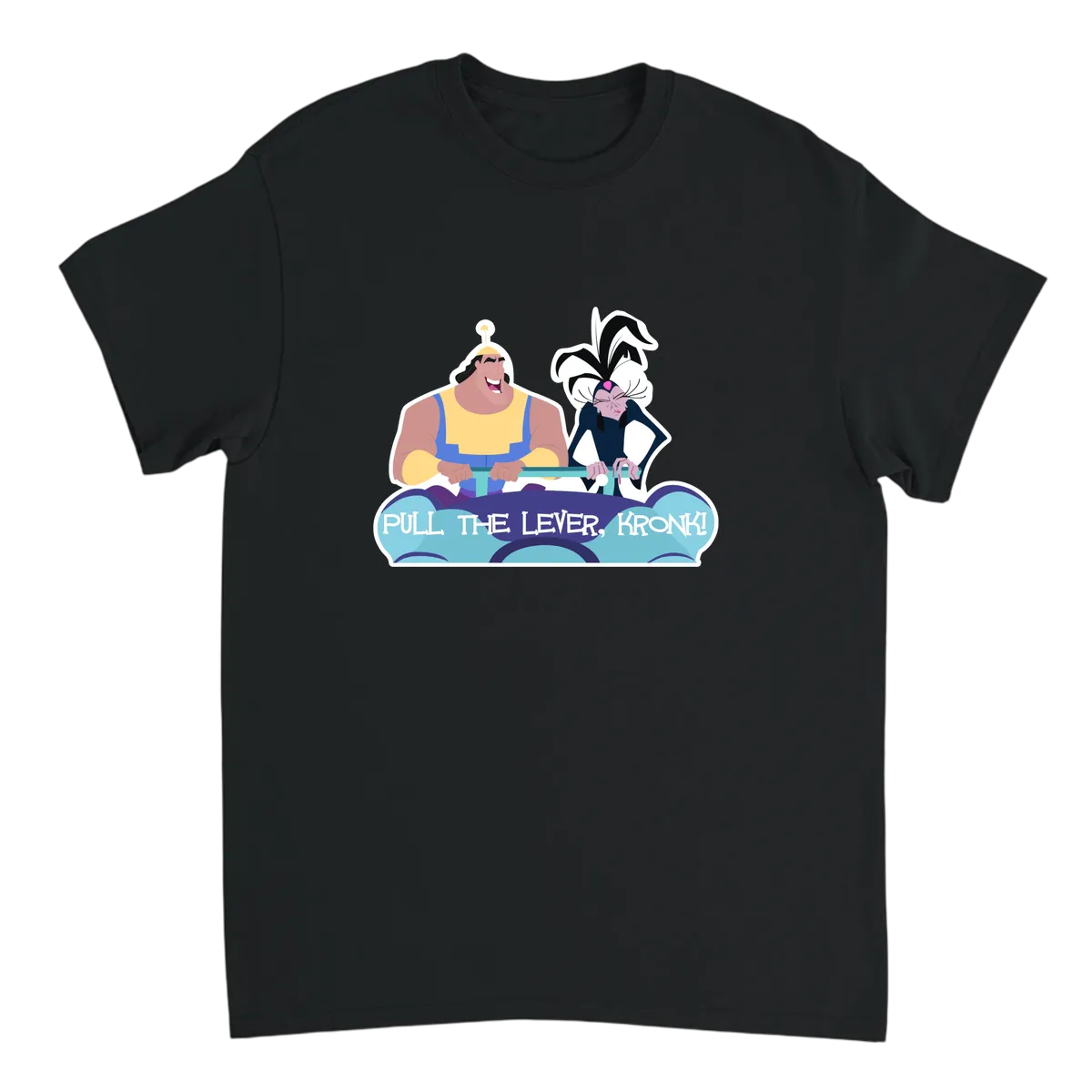Emperor's New Groove Pull the Lever T-Shirt