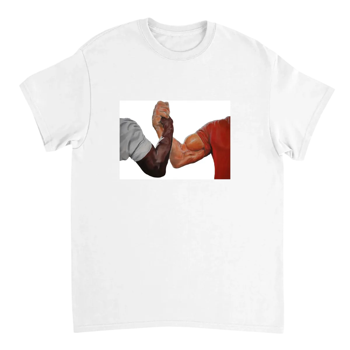 Epic Handshake T-Shirt Black T-Shirts Photo 5