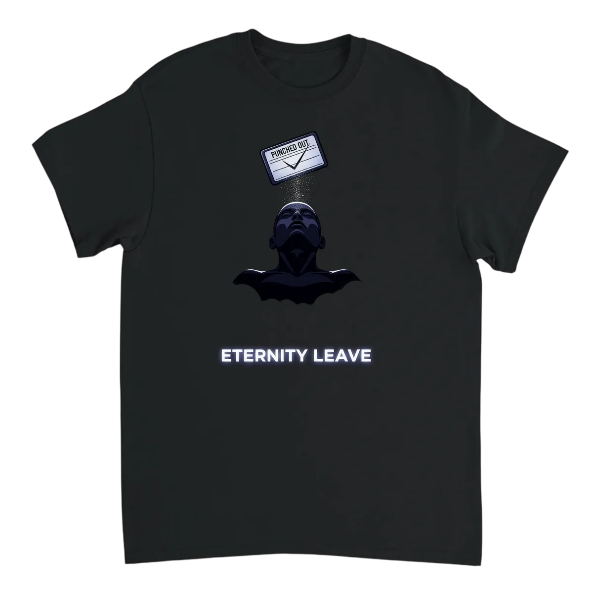 Eternity Leave Meme T-Shirt White T-Shirts Photo 3