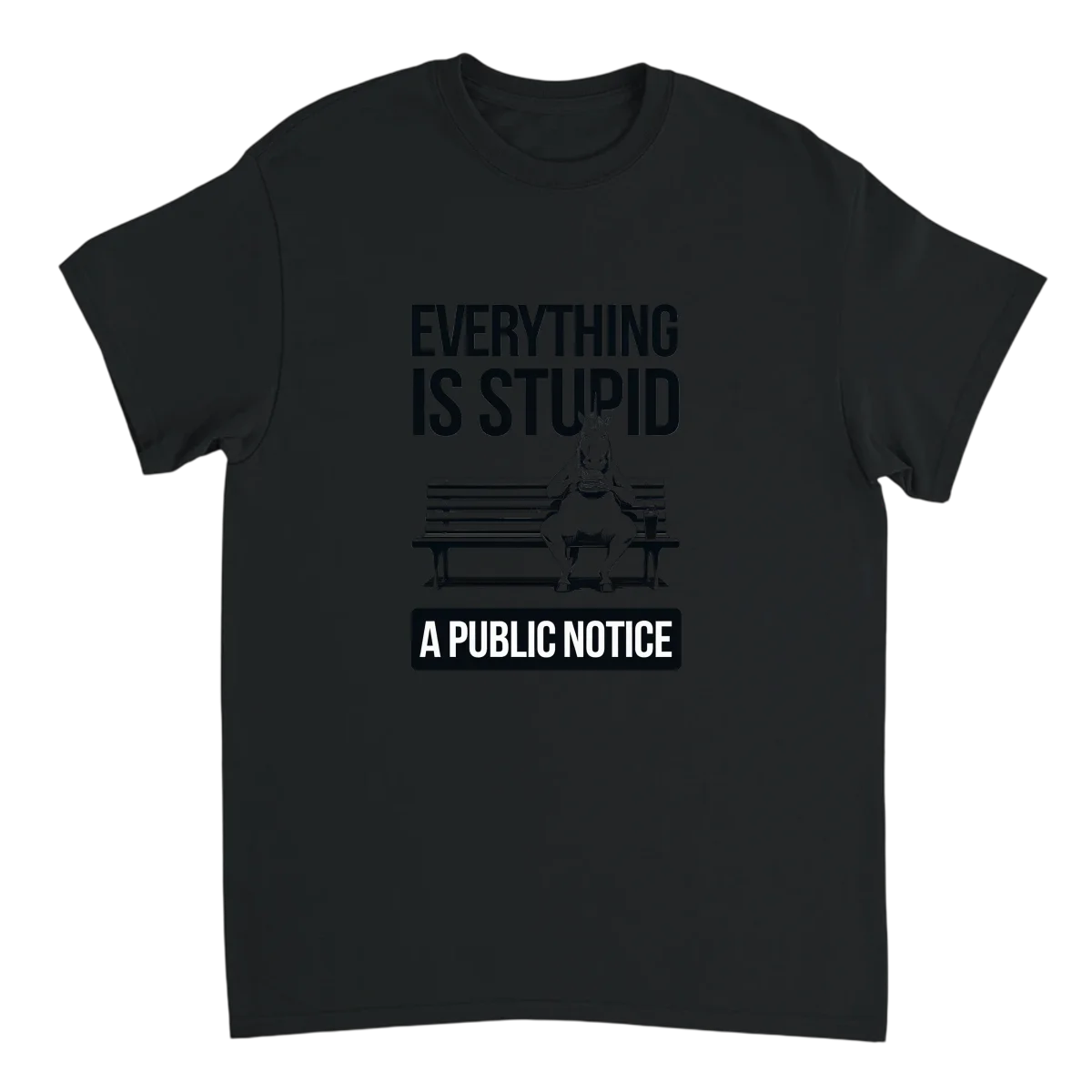 Everything Is Stupid Unicorn Tee - White T-Shirts (ZeitZwag Streetwear)
