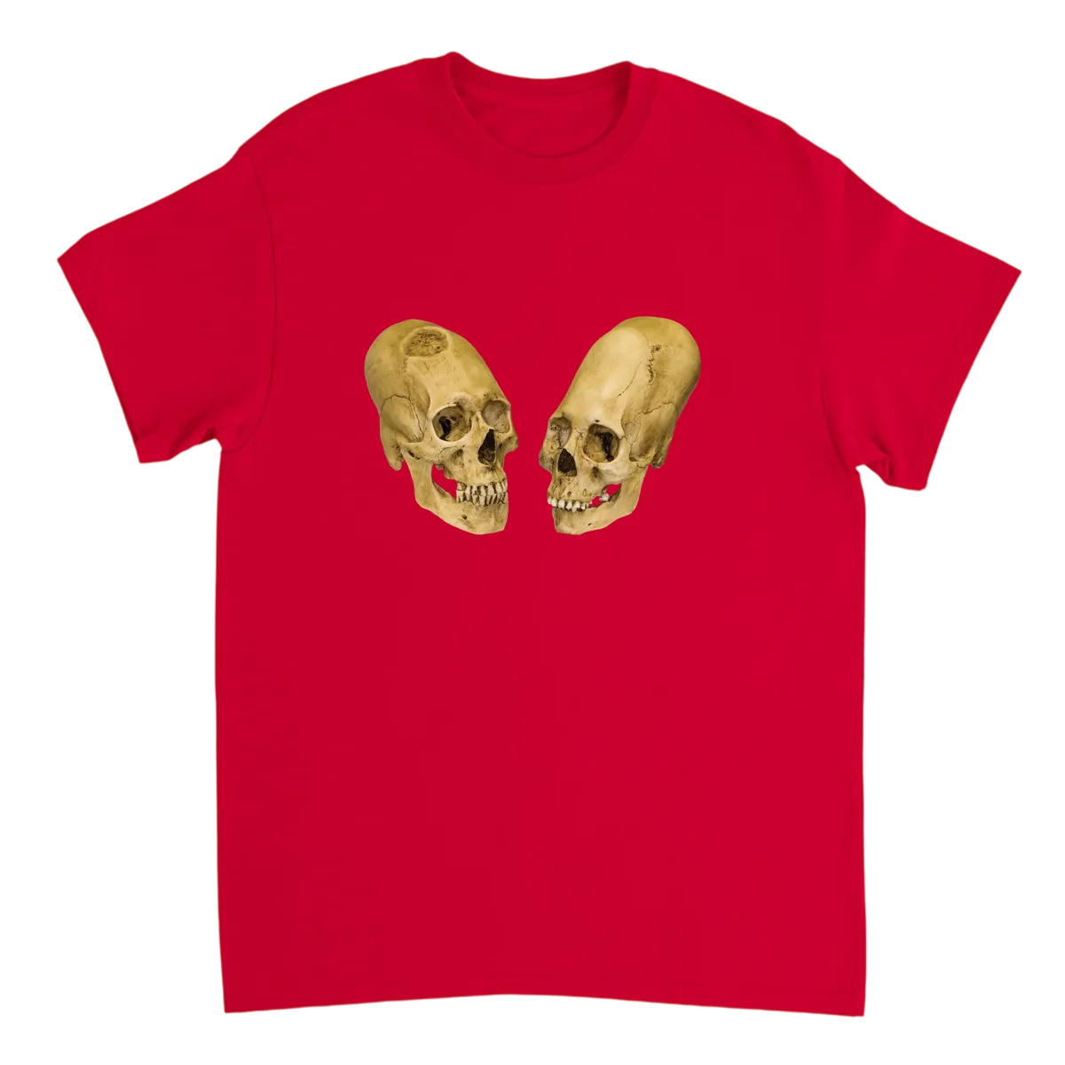 Expanding Skull Meme Tee Black T-Shirts Photo 4