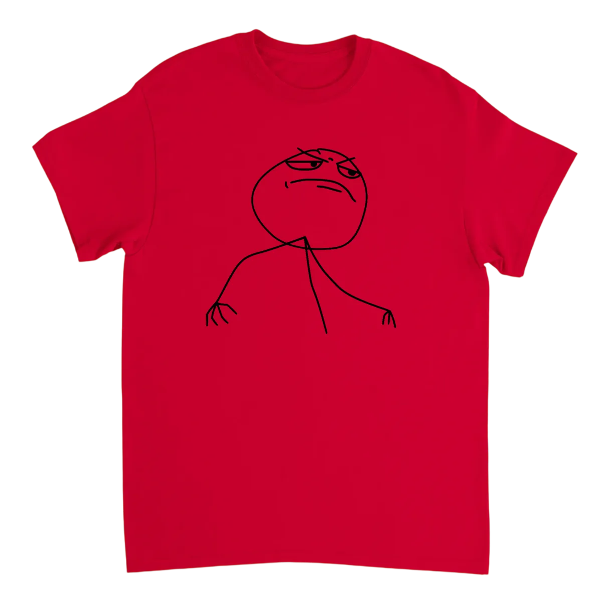 F Yeah Guy Classic Meme T-Shirt White T-Shirts Photo 4