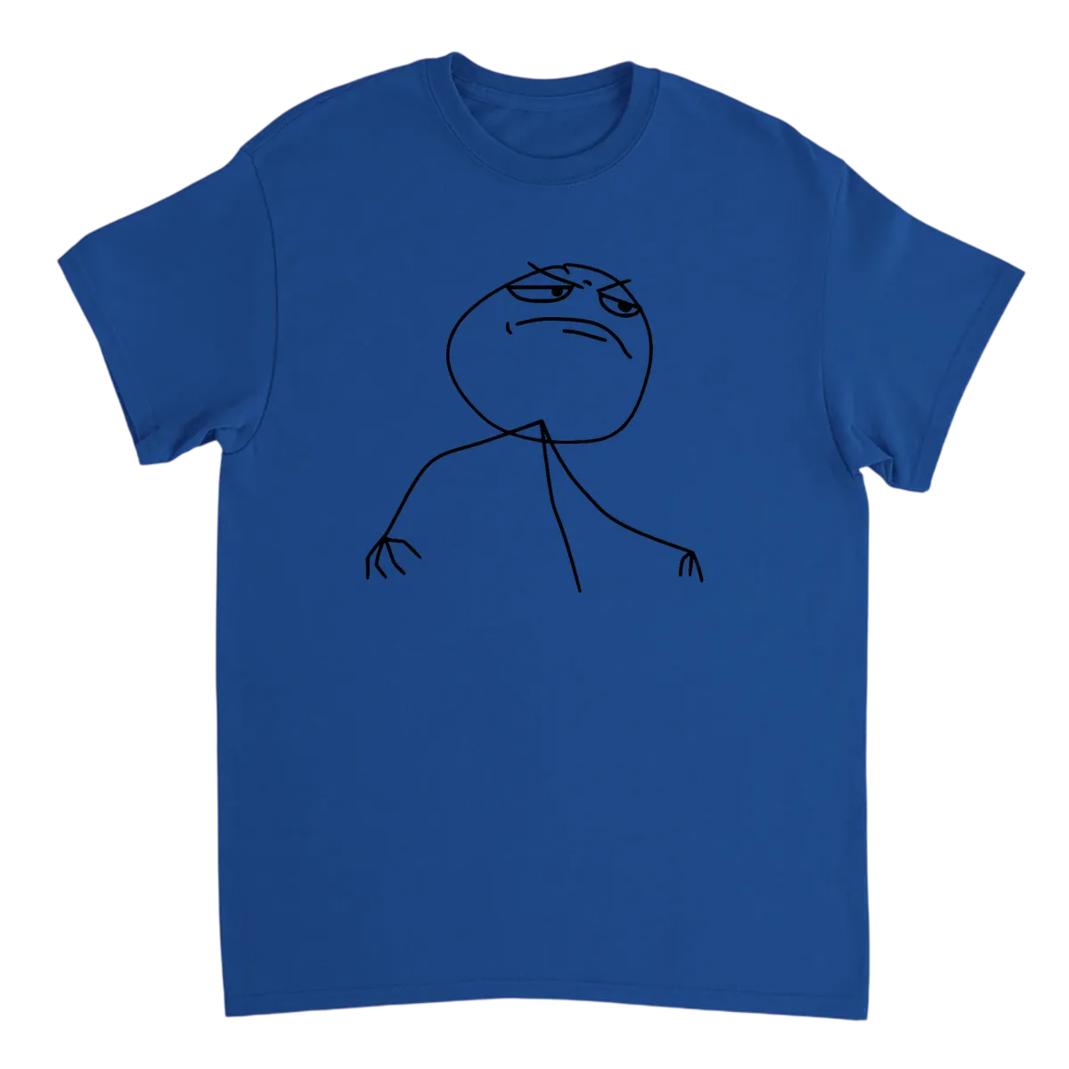 F Yeah Guy Classic Meme T-Shirt White T-Shirts Photo 5