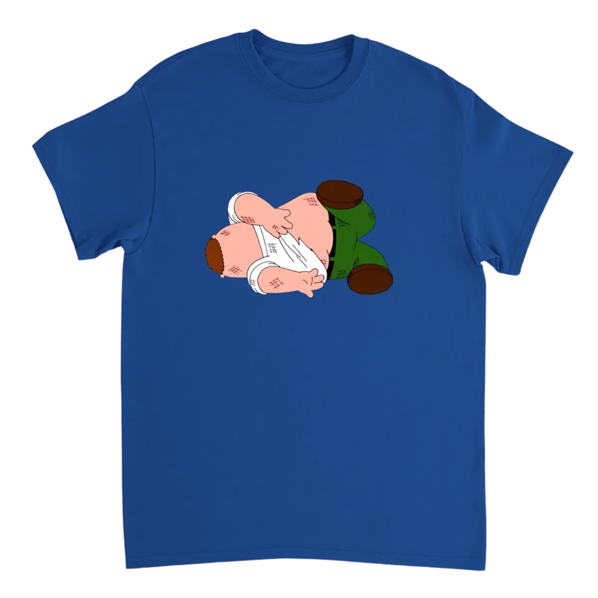 Family Guy Death Pose T-Shirt Black T-Shirts Photo 4