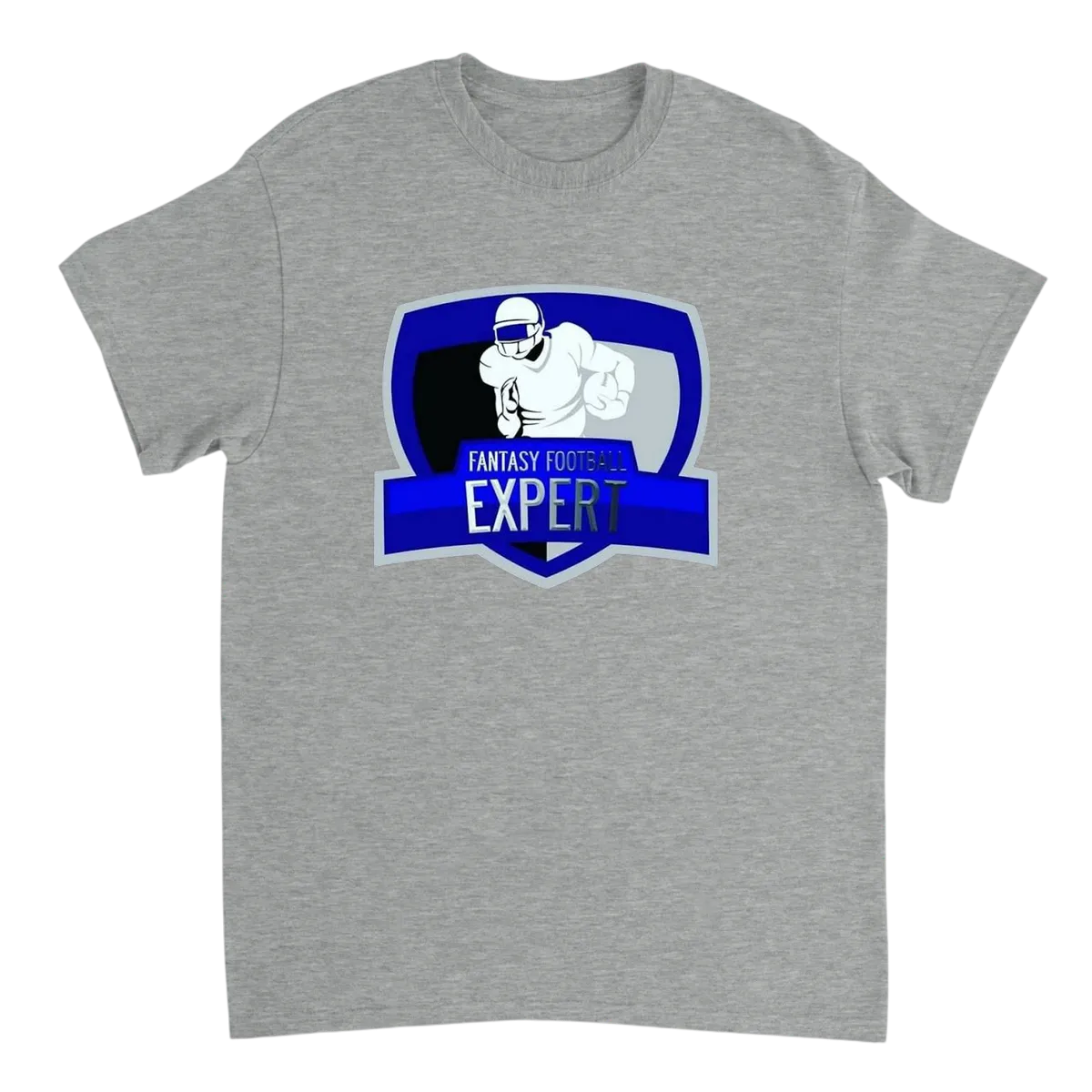 Fantasy Football Expert T-Shirt Black T-Shirts Photo 3