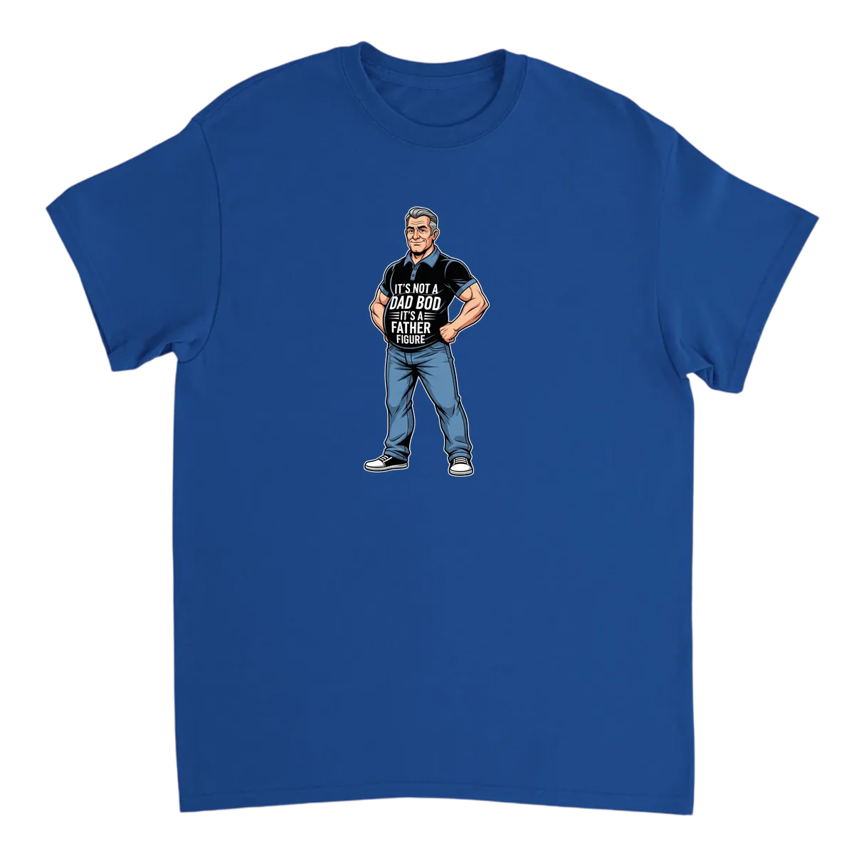 Father Figure Dad Bod Meme T-Shirt