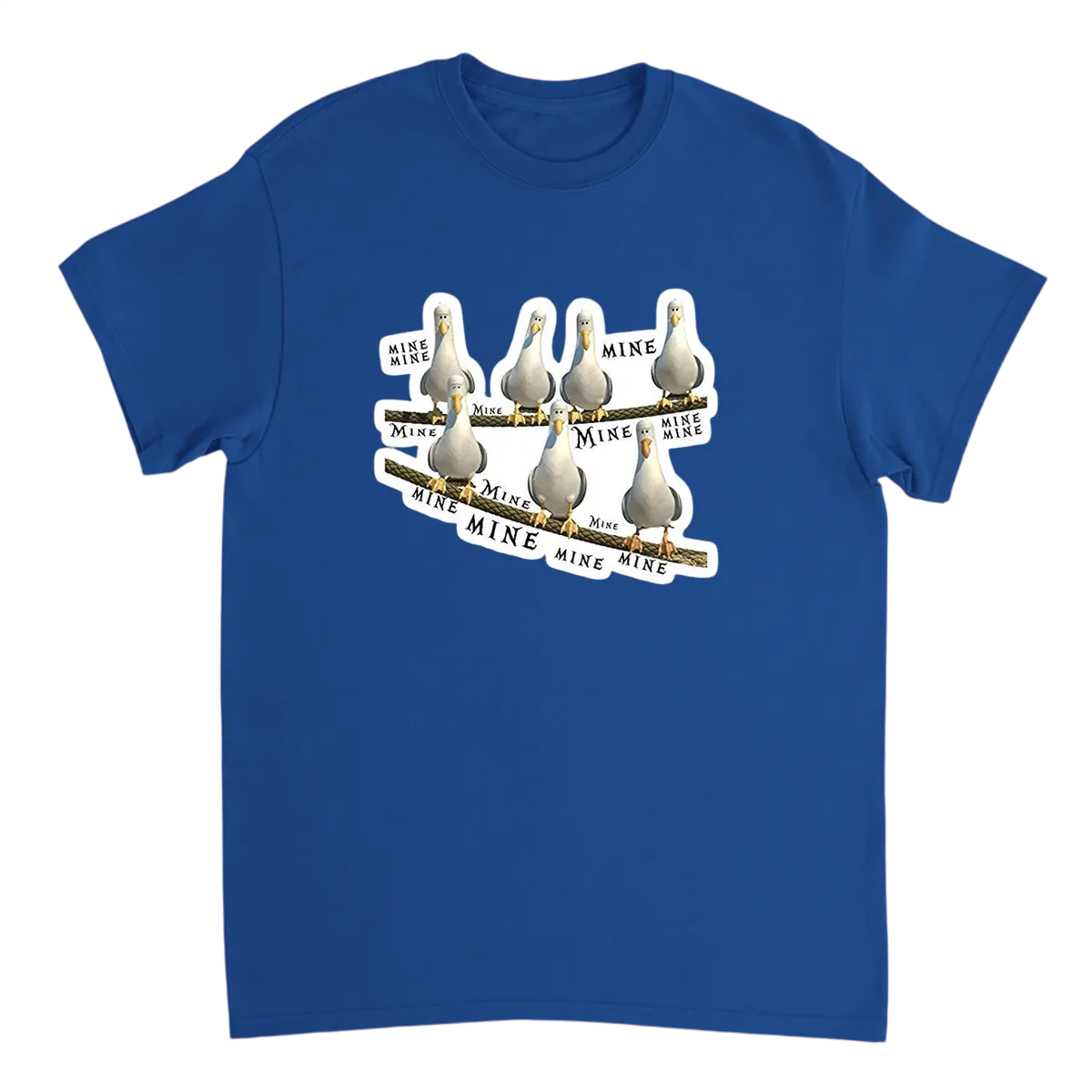 Finding Nemo Mine Mine Mine T-Shirt Black T-Shirts Photo 5