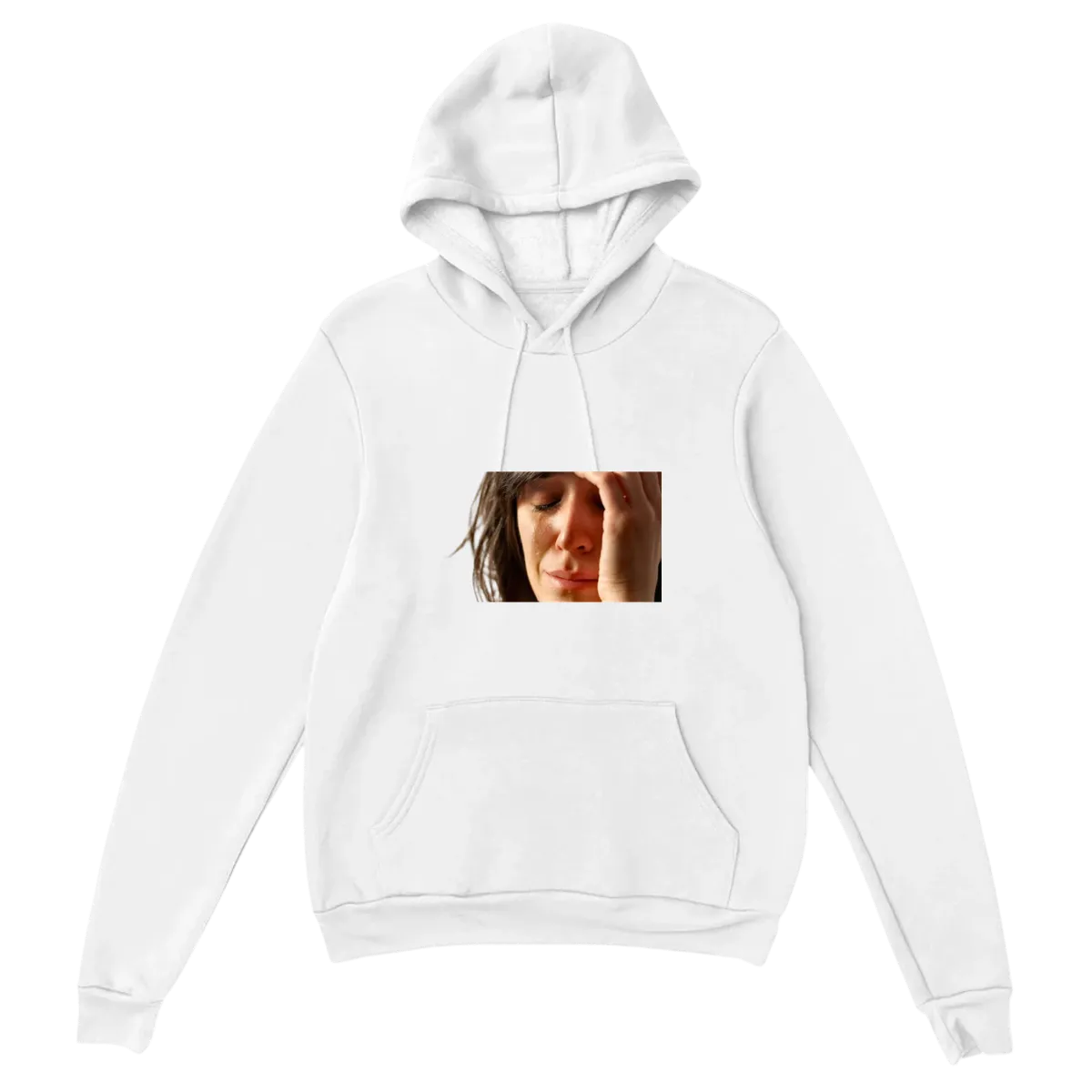 First World Problems: Ultra Comfy Meme Hoodie White Hoodies Photo 2