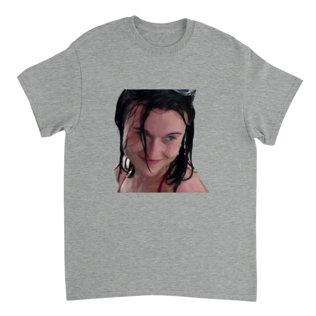 Foam Party Girl Iconic Glance T-Shirt White T-Shirts Photo 3