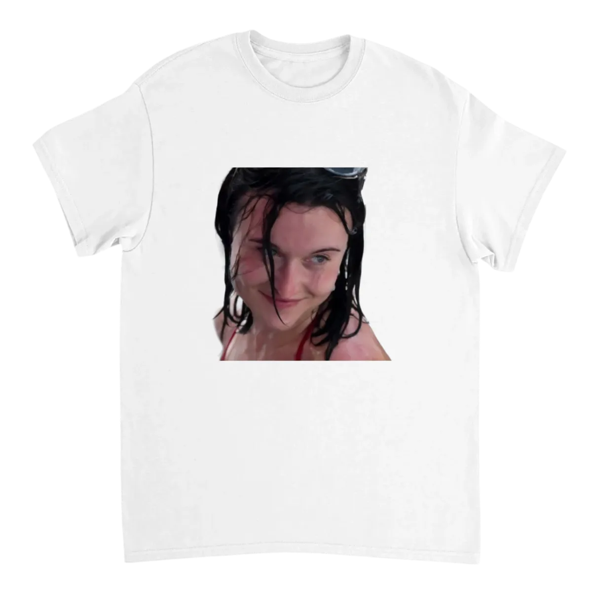 Foam Party Girl Iconic Glance T-Shirt White T-Shirts Photo 2