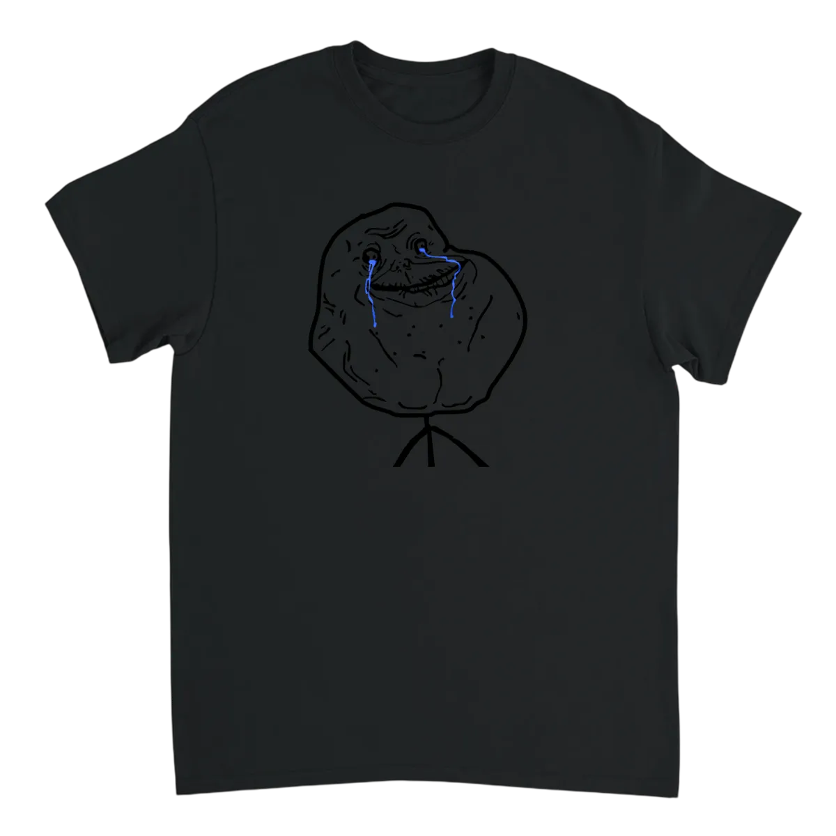 Forever Alone T-Shirt White T-Shirts Photo 3