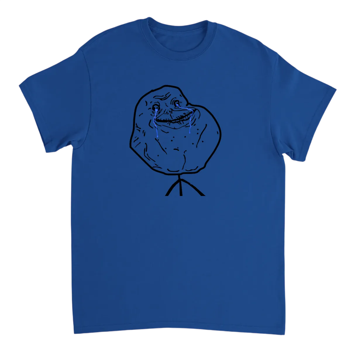 Forever Alone T-Shirt White T-Shirts Photo 5