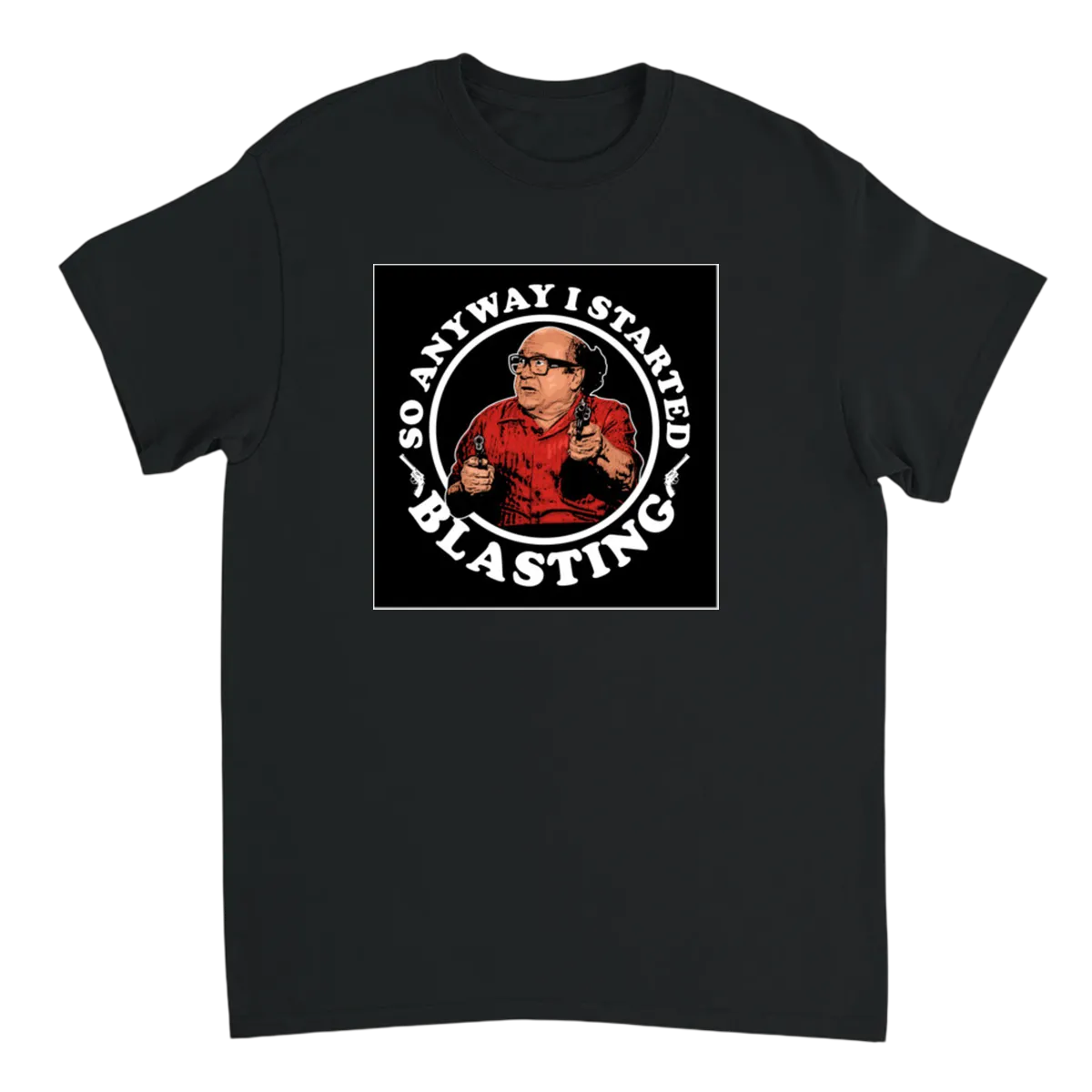 Frank Reynolds "Anyway..." T-Shirt